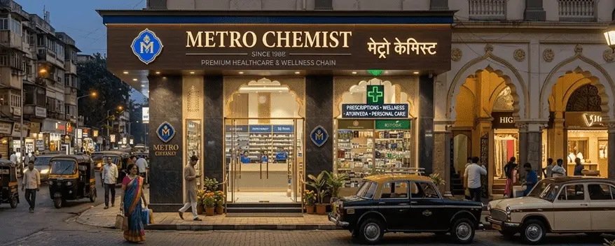 印度METRO CHEMIST连锁药房真实新德里地址