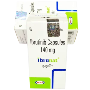 图片尺寸:300 x 300 印度Natco版伊布替尼胶囊Ibrunat140mg外包装盒- 药代邮云仓