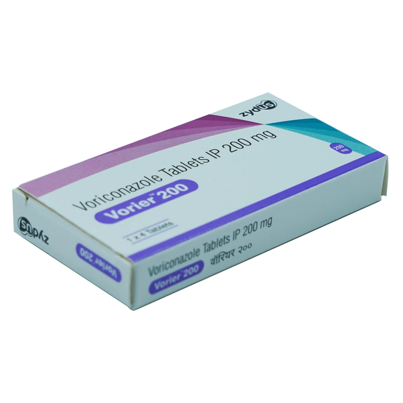 印度Zydus生产的伏立康唑片200mg标准规格正品实物照片
