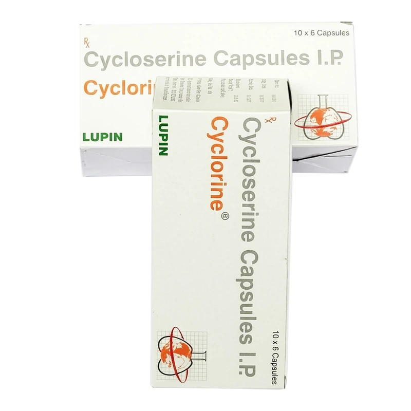 印度 Lupin 生产的环丝氨酸胶囊250毫克仿制进口原研药 Seromycin 正品实物照片