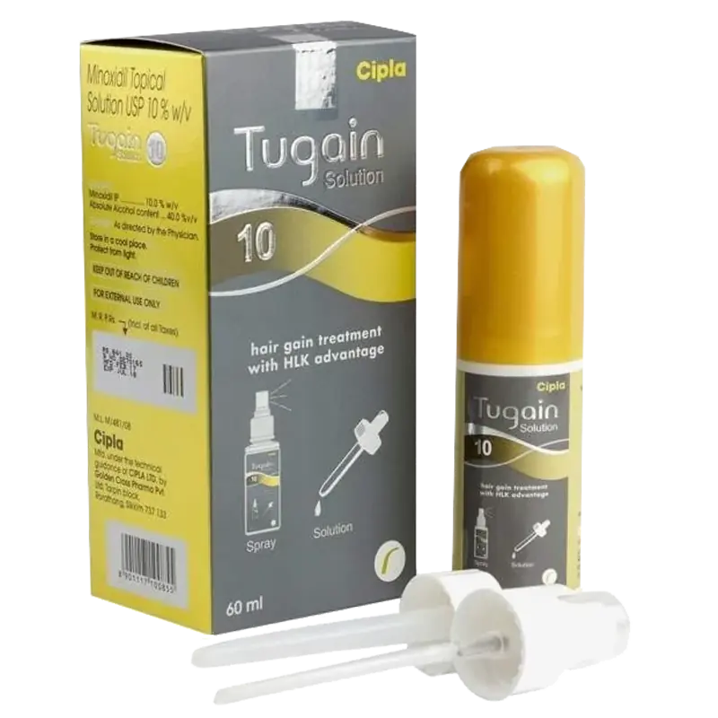 Cipla外用米诺地尔生发酊/喷剂(Minoxidil)2%与5%正品实拍