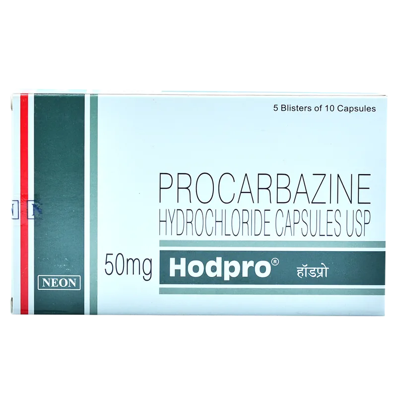 印度Neon生产的盐酸甲基苄肼胶囊Hodpro50mg正品实拍