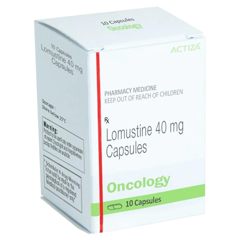 Actiza生产的洛莫司汀胶囊Lomustine40mg正品实拍