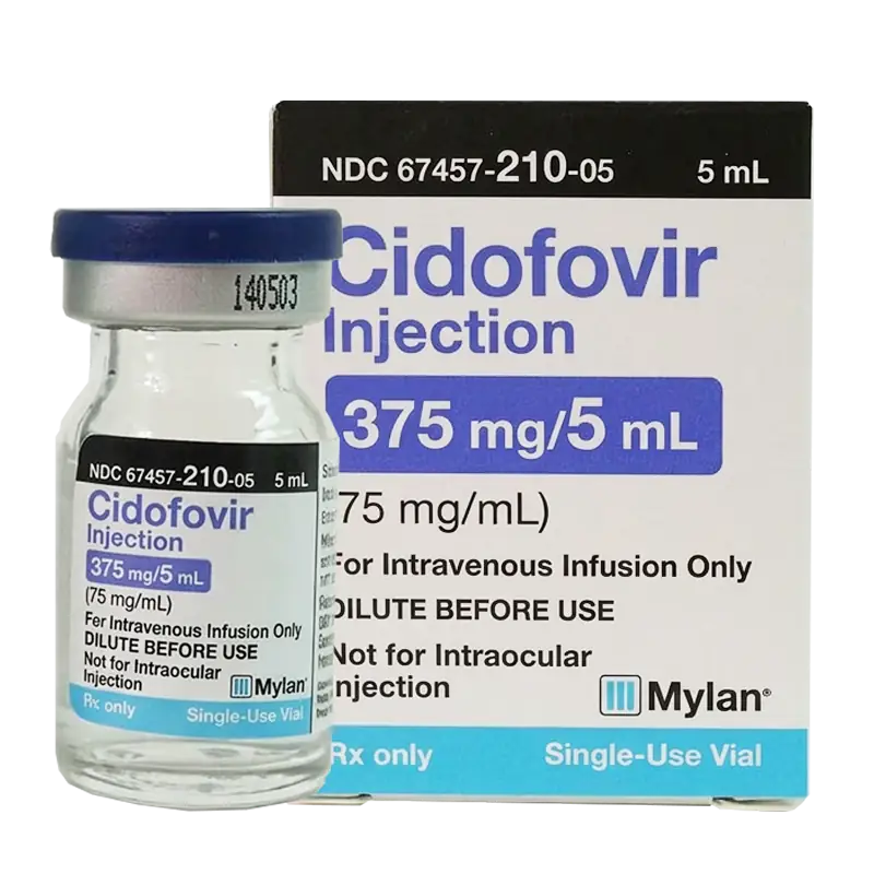 迈兰Mylan生产的西多福韦注射液Cidofovir375mg美版正品实拍