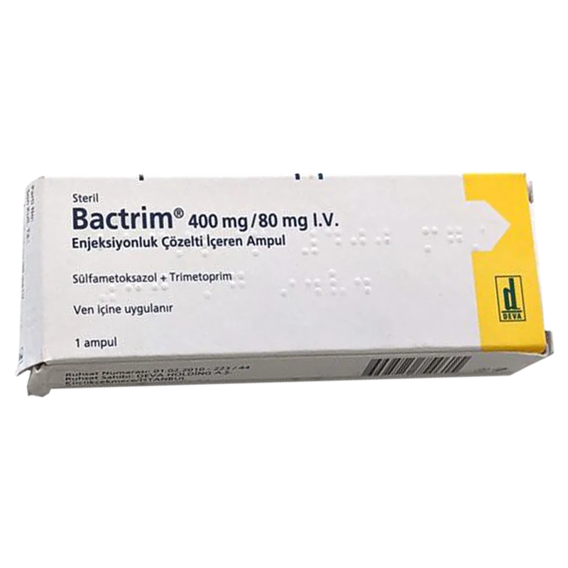 土耳其DEVA生产的复方磺胺甲恶唑注射液Bactrim400mg正品实拍